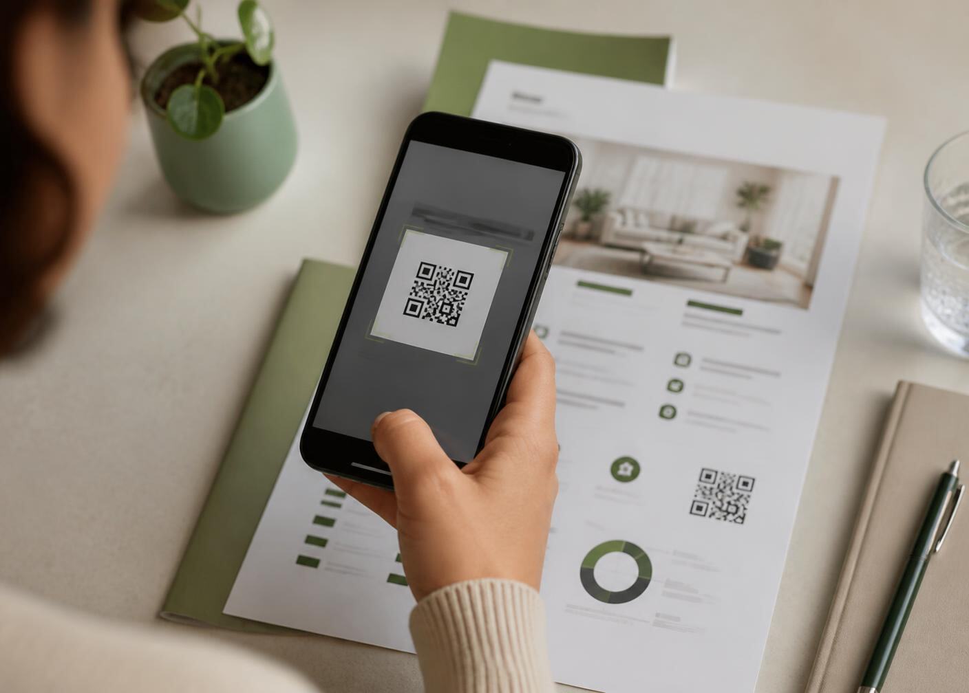 Vérification d'un dossier par QR code